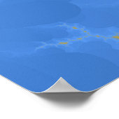 Sandbank Poster (Ecke)
