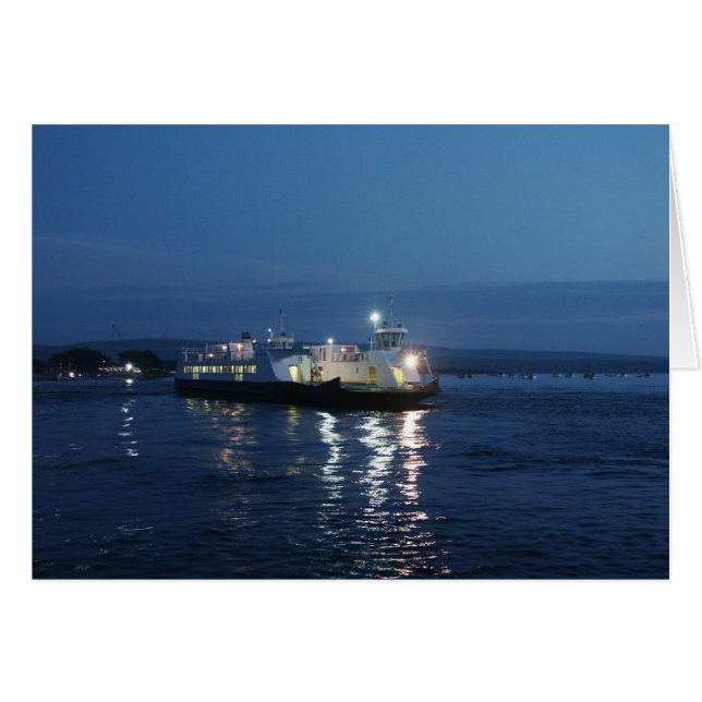 SANDBANKS FERRY, SANDBANKS, POOL, DORSET, ENGLAND (Vorderseite (Horizontal))