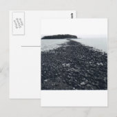 Sandbar Postkarte (Vorne/Hinten)