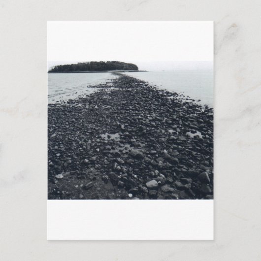 Sandbar Postkarte (Vorderseite)