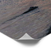 Sandbar Sunset Poster (Ecke)