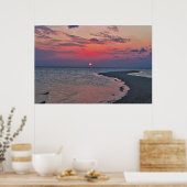 Sandbar Sunset Poster (Küche)