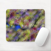 Sandblasted-gelb-rote Farbe auf Baumwolle Mousepad (Mit Mouse)