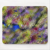 Sandblasted-gelb-rote Farbe auf Baumwolle Mousepad (Vorne)