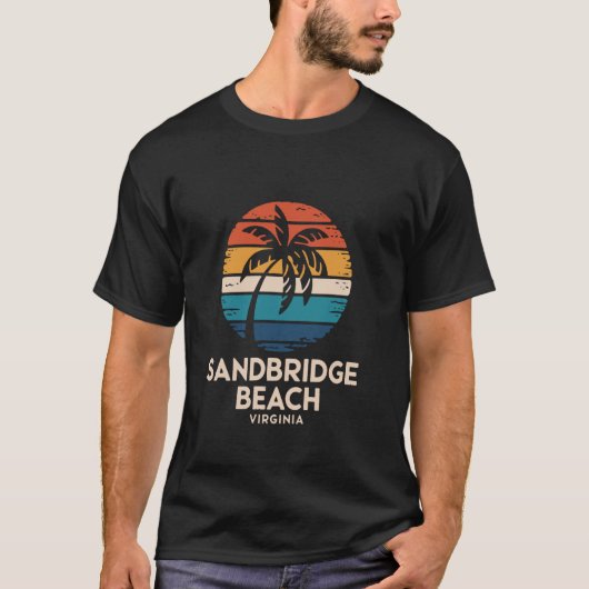 Sandbridge Beach US Virginia T-Shirt (Vorderseite)