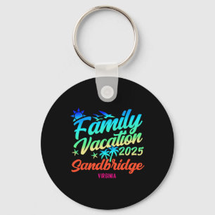 Sandbridge Beach Virginia Familienurlaub Matching Schlüsselanhänger
