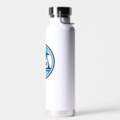 Sandbridge Beach Virginia Palm Tree Birds Trinkflasche (Links)