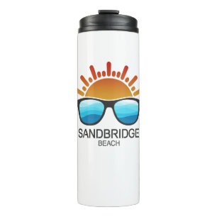 Sandbridge Beach Virginia Sonnenbrillen Thermosbecher