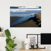Sandbridge Beach Wave Poster (Heimbüro)