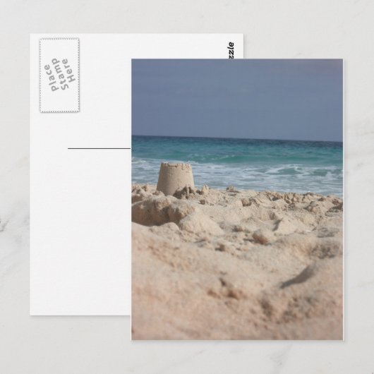 Sandburg Postkarte (Vorne/Hinten)