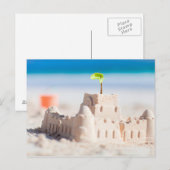 Sandburg Postkarte (Vorne/Hinten)