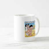 Sandburgen in Pyramidenform Kaffeetasse (VorderseiteRechts)