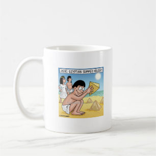 Sandburgen in Pyramidenform Kaffeetasse