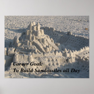 Sandburgen Karriereziel Poster