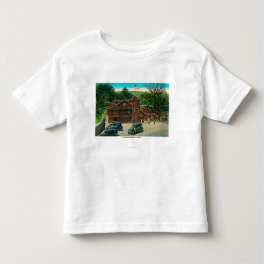 Sandburgs Gipfel-Hotel auf Ridge-Weg Kleinkind T-shirt (Vorderseite)