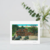 Sandburgs Summit Hotel on Ridge Route Postkarte (Stehend Vorderseite)