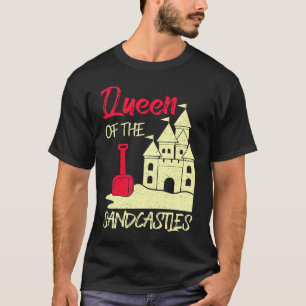 Sandcastle Builder Sand Painting Art Collection T-Shirt