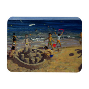 Sandcastle Frankreich 1999 Magnet