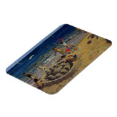Sandcastle Frankreich 1999 Magnet (Linke Seite)