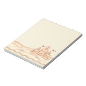 Sandcastle Notizblock (Rotiert)