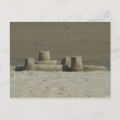 Sandcastle Postkarte (Vorderseite)