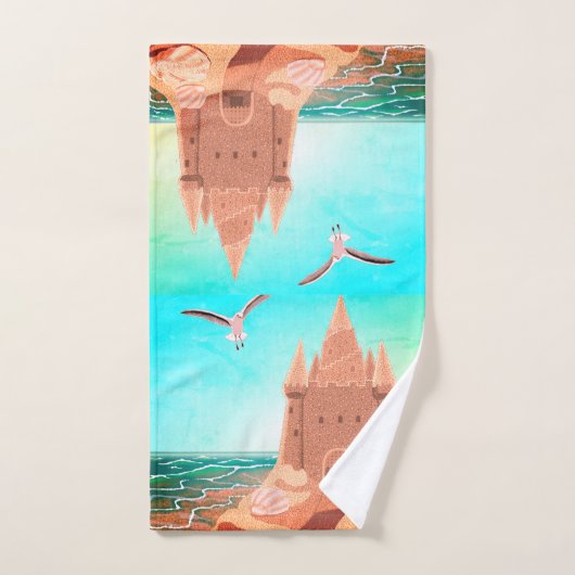Sandcastle Seagull Handtuch Set (Handtuch)