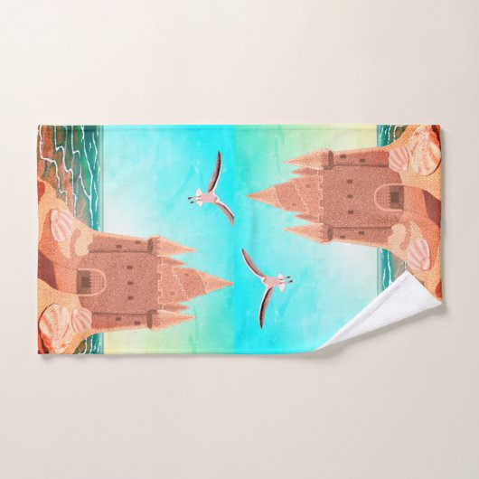 Sandcastle Seagull Handtuch Set (Handtuch)