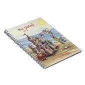 Sandcastle-Zeitschrift Notizblock (Rechte Seite)