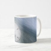Sanddollar am Strand| Sanibel Island, Florida Kaffeetasse (VorderseiteRechts)