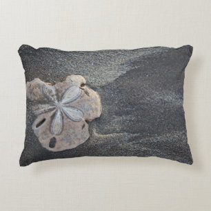 Sanddollar auf Sand Zierkissen