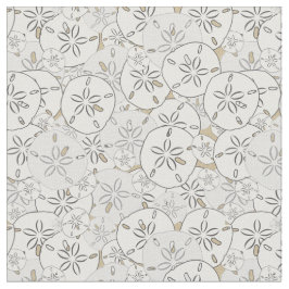 Sanddollar ganz über Druck Stoff