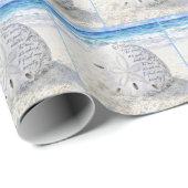 Sanddollar mit inspirierendem Zitat Geschenkpapier (Rolleneckpunkt)