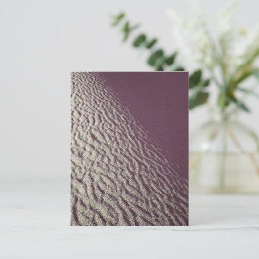 Sanddüne 2 postkarte (Stehend Vorderseite)