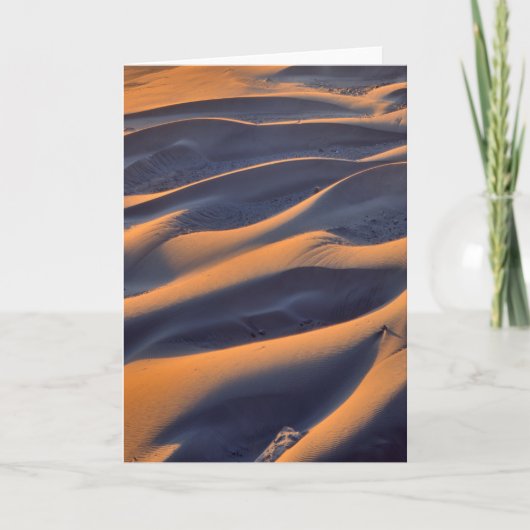 Sanddüne Abstrakt Karte (Vorderseite)