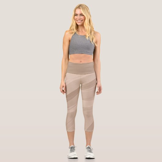 Sanddüne Capri Leggings (Vorderseite)