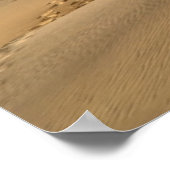 Sanddüne im Death Valley Poster (Ecke)
