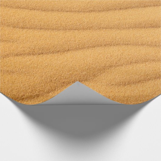 Sanddüne-Packpapier Geschenkpapier (Ecke)