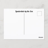 Sanddüne und Lebensring fotografische Küste Postkarte (Rückseite)