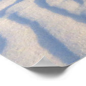 Sanddünen aus weißem Sand, New Mexico Poster (Ecke)