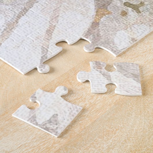 Sanddünen Beach Ocean Wasserfarben Malerei Puzzle (Seite)