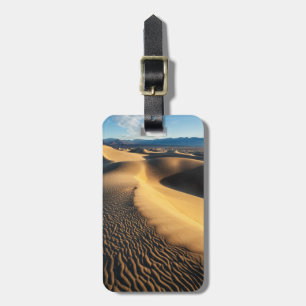 Sanddünen im Death Valley, CA Gepäckanhänger