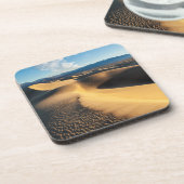 Sanddünen im Death Valley, CA Getränkeuntersetzer (Linke Seite)