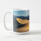 Sanddünen im Death Valley, CA Kaffeetasse (Links)