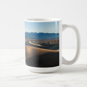 Sanddünen im Death Valley, CA Kaffeetasse