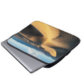Sanddünen im Death Valley, CA Laptopschutzhülle (Vorne Knopf)
