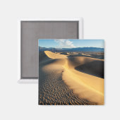 Sanddünen im Todestal, CA Magnet (Vorderseite/Rückseite)