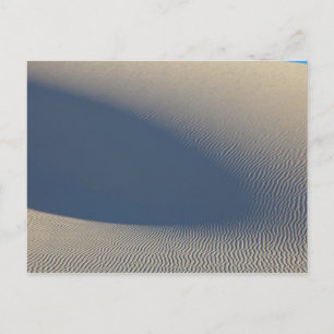 Sanddünen im White Sands National Monument in 4 Postkarte