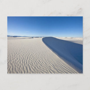 Sanddünen im White Sands National Monument in Postkarte
