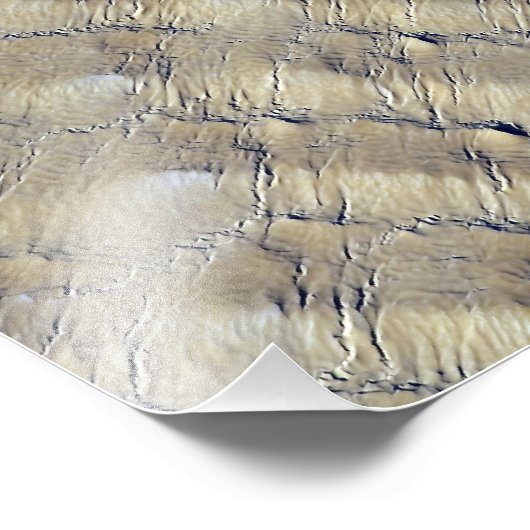 Sanddünen in der Fachi-Bilma-Ära Fotodruck (Ecke)