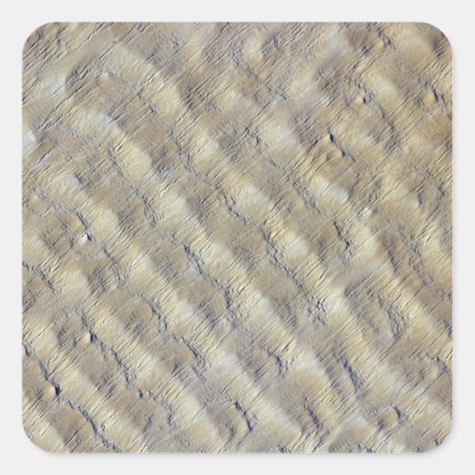 Sanddünen in der Fachi-Bilma-Ära Quadratischer Aufkleber (Vorderseite)